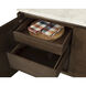 Boden White / Chocolate Kitchen Island